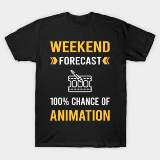 Weekend Forecast Animation T-Shirt